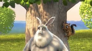 Create meme: rabbit cartoon, big buck bunny cartoon, rabbit cartoon