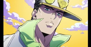 Создать мем: джоджо джотаро, kujo jotaro, джоджо джотаро badass