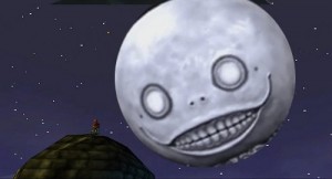 Create meme: The Big Moon, Yoko Tara, scary smiley
