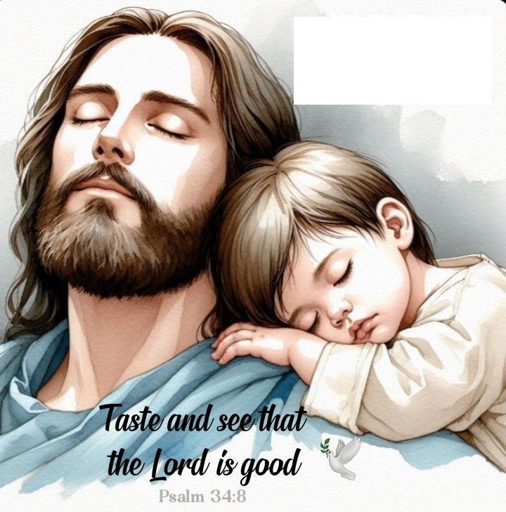 Create meme: Jesus with the children, "Jesus. God and man." ( jesus)., Jesus embraces a man