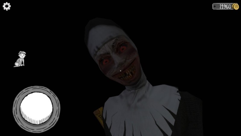 Create meme: evil nun, nun horror game, nun game