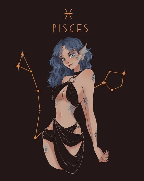 Создать мем: знаки зодиака девушки, знак зодиака рыб, pisces zodiac