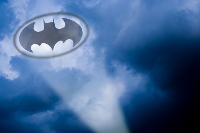 Create meme: Batman's sign in the sky, Batman sign in the sky, the bat signal