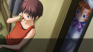 Create meme: higurashi no naku koro ni, screenshot