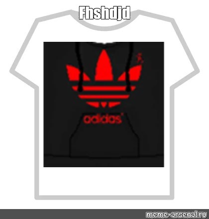 Adidas hoodie best sale t shirt roblox