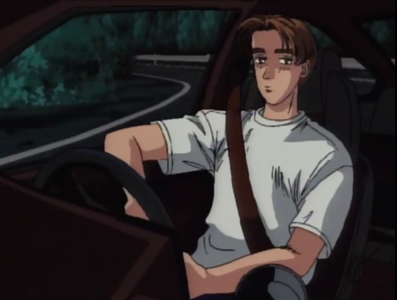 Create meme: Takumi Fujiwara, Initial di Takumi Fujiwara, takumi fujiwara initial d