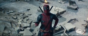 Create meme: superhero, deadpool reaction to the landing, deadpool 2