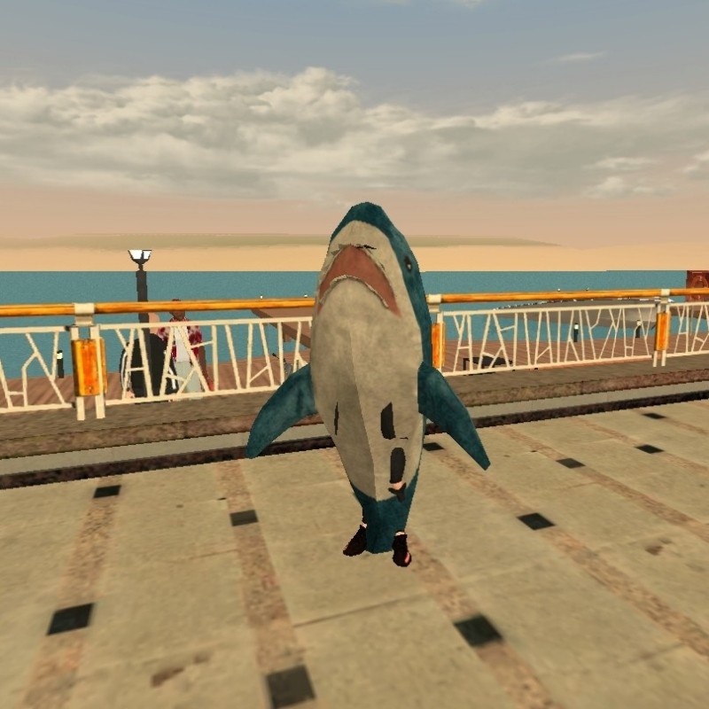 Create meme: shark , Jaws game 2005, shark gta sa