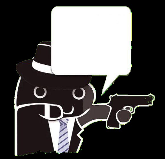 Create meme: telegram sticker, gangster , telegram stickers