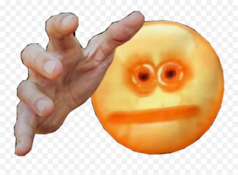 Create meme: meme smiley face with a hand, meme smiley with a hand, smiley face with a stretching hand