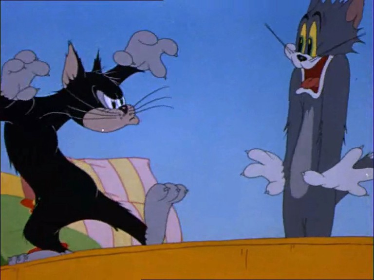 Create meme: Tom and Jerry , Tom Jerry springtime for thomas, the cat from Tom and Jerry