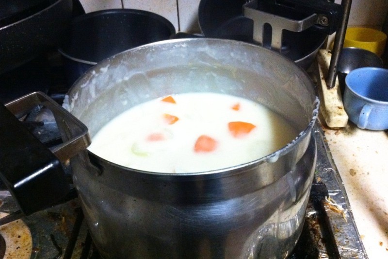 Create meme: milk soups, milk soup, milk soup with carrots