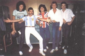 Create meme: Maradona and queen, queen and maradona, Freddie mercury killer queen