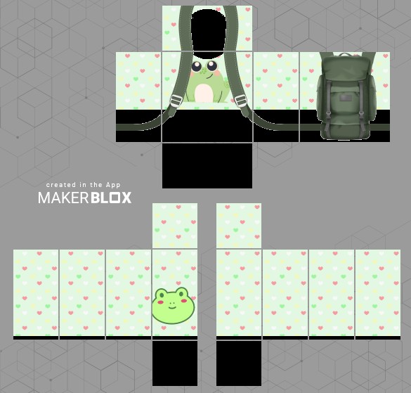 Create meme: the get skins, layout for clothes in roblox, roblox template