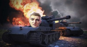 Create meme: waffentrager auf e 100, world of tanks