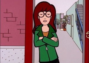 Create meme: Daria, daria, Daria morgendorffer