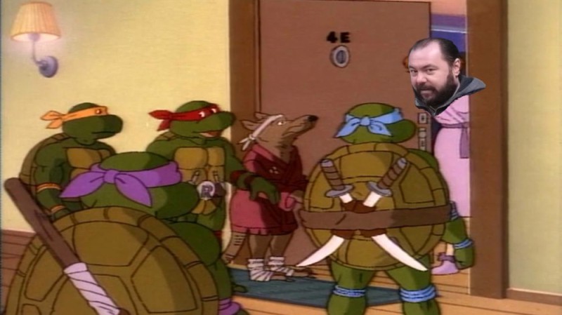 Create meme: teenage mutant Ninja Turtles 2003, the mutant ninja turtles , photos of friends