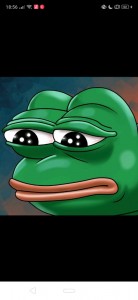 Create meme: memasuki, memes with the frog Pepe, Pepe the sad frog