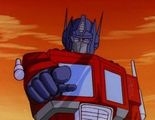 Создать мем: оптимус прайм g 1, оптимус прайм 1984, transformers g 1 optimus prime