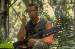 Create meme: download films on phone, Arnold Schwarzenegger fishing, arnold schwarzenegger movies