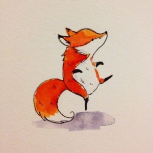 Create meme: stencils for henna Fox, tattoos stickers Fox, sticker Fox