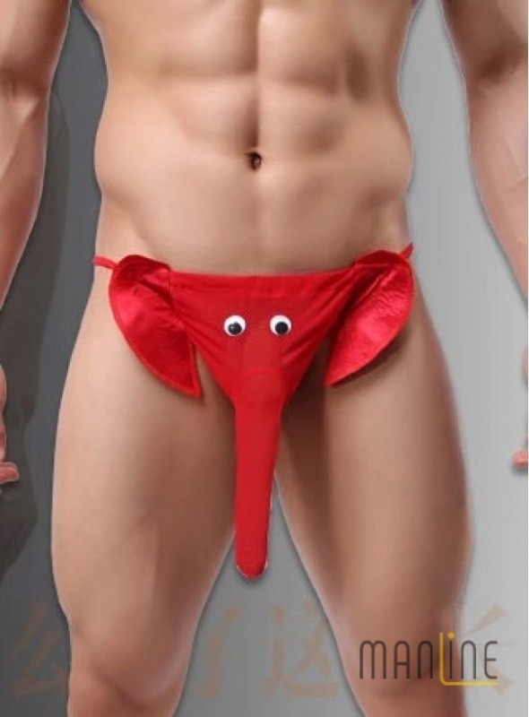 Create meme: men's panties-elephant thong, cowards with an elephant for men are cool, men's underwear