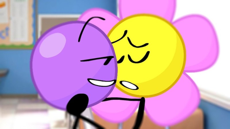 Создать мем: аниме, bfdi lollipop, bfb