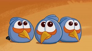 Create meme: blue Trinity, angry birds, angry birds