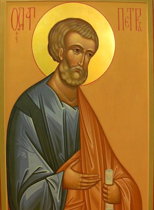 Create meme: the apostle peter icon, St. peter the apostle, the apostle peter