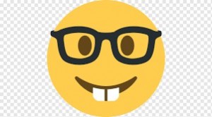 Create meme: Emoji, glasses emoticon