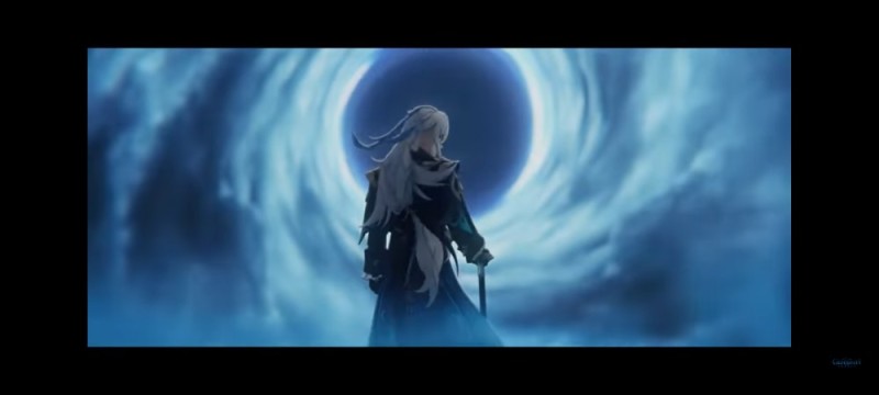 Create meme: anime , The battle-shattered blue of heaven season 5, very beautiful art