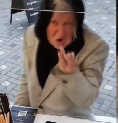 Create meme: grandma how much, grandma meme, funny grandma