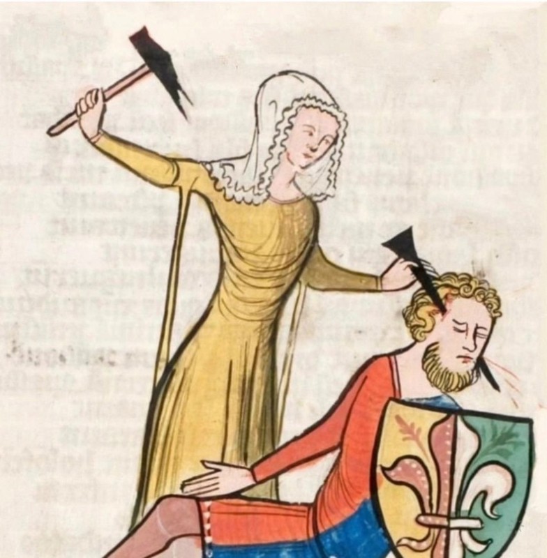 Create meme: memes of the Middle ages, suffering middle ages woman, suffering middle ages 