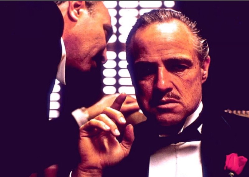 Create meme: James brown, godfather , don Corleone 