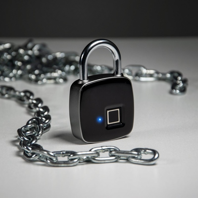 Create meme: padlock biometric lock, smart lock, electronic padlock