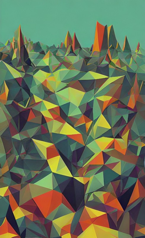 Create meme: abstraction geometry, polygon background, background with geometric shapes
