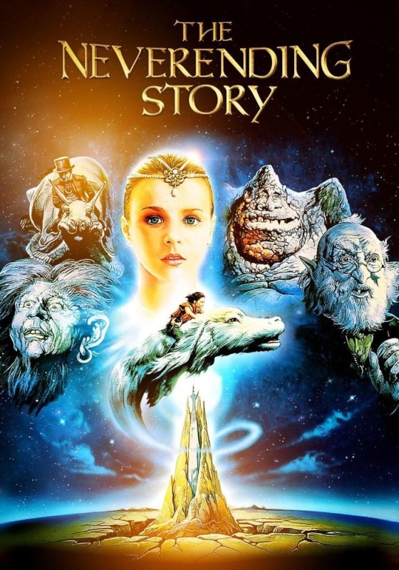 Create meme: The Endless story movie 1984, endless fairy tale movie, neverending story