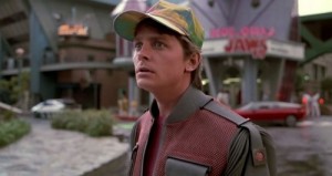 Create meme: Marty McFly