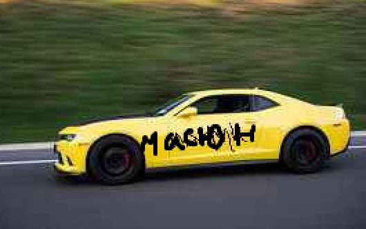 Create meme: yellow car, chevrolet camaro custom, camaro