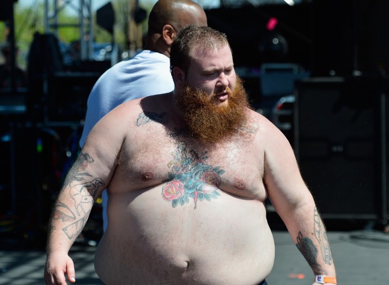 Создать мем: толстый бородатый мужик, толстый мужчина, стронгмэн бронсон
