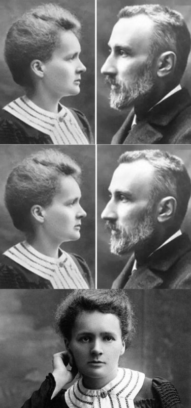 Create meme: Maria Sklodowska Curie, Marie Curie, Curie Pierre