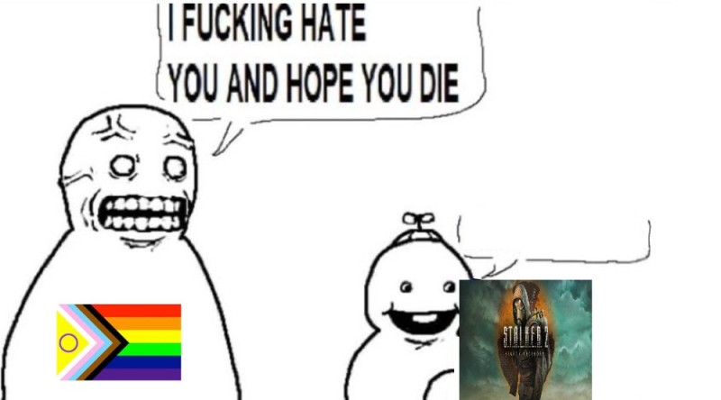 Create meme: meme, meme with rainbow, I'm sick of rainbows