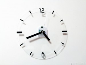 Create meme: wall clock