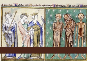 Create meme: medieval, medieval miniatures, suffering middle ages