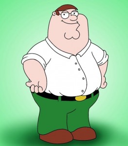 Create meme: Peter Griffin black / white, Peter Griffin smiling, Peter Griffin