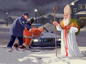 Создать мем: с днем святого николая, свята, santa claus