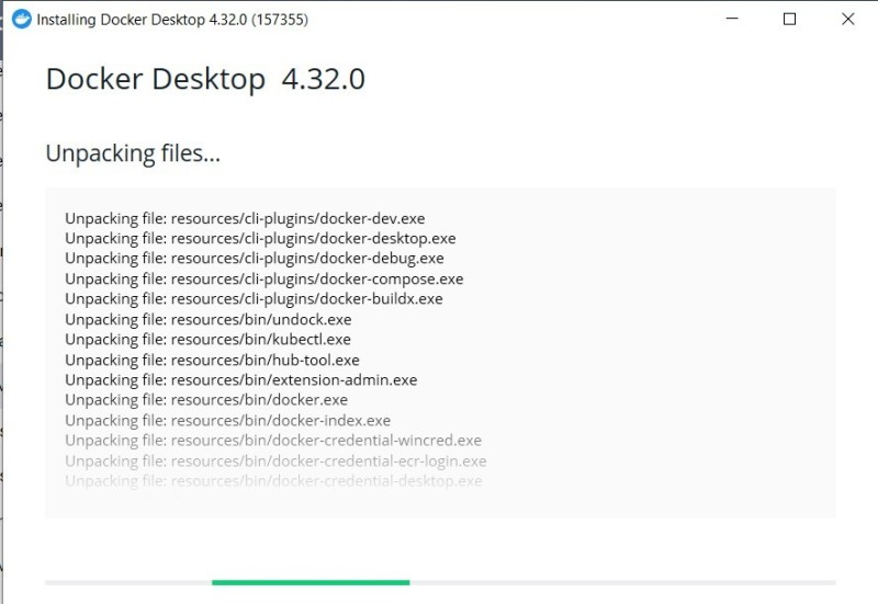 Create meme: screen , docker desktop for windows, installing docker desktop