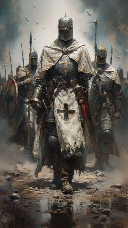 Create meme: knight fantasy, knight , knight Templar