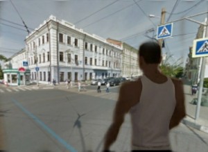 Create meme: photo of the house on Gorokhovaya street in St. Petersburg, ul Sovetskaya 25 Orenburg, Moscow Sretenka street