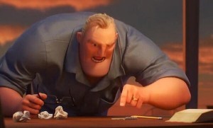 Create meme: Mr. exclusive meme, the father from the incredibles meme, meme from the incredibles